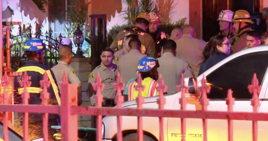 Three people, including child, found dead from gunshots in burning home