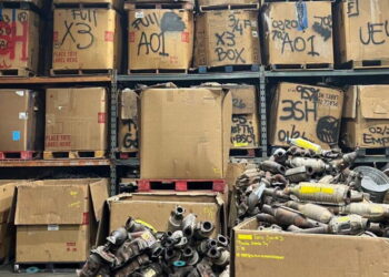 Police bust $4.3 million catalytic converter theft ring across L.A. and OC counties