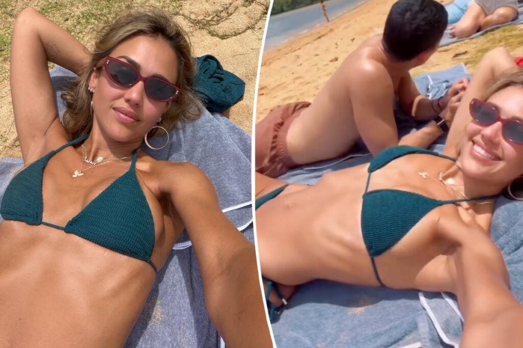 Jessica Alba, 45, turns heads in tiny crochet bikini for relaxing summer getaway