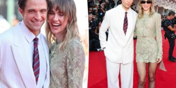 Robert Pattinson and Suki Waterhouse share sweet kisses at Venice Film Festival