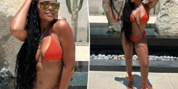 Taraji P. Henson, 55, flaunts bikini body in sizzling photo shoot on Mexican getaway: ‘Turning up the heat’