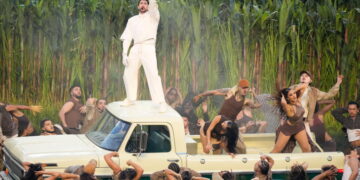 Bad Bunny wins his first Emmy for Super Bowl halftime show