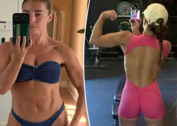 Jessie James Decker shows off toned bikini body after monthslong fitness transformation