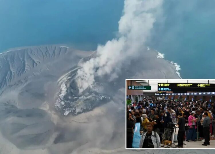 Indonesia’s Anak Krakatau volcano erupts, canceling flights at Jakarta airport and others