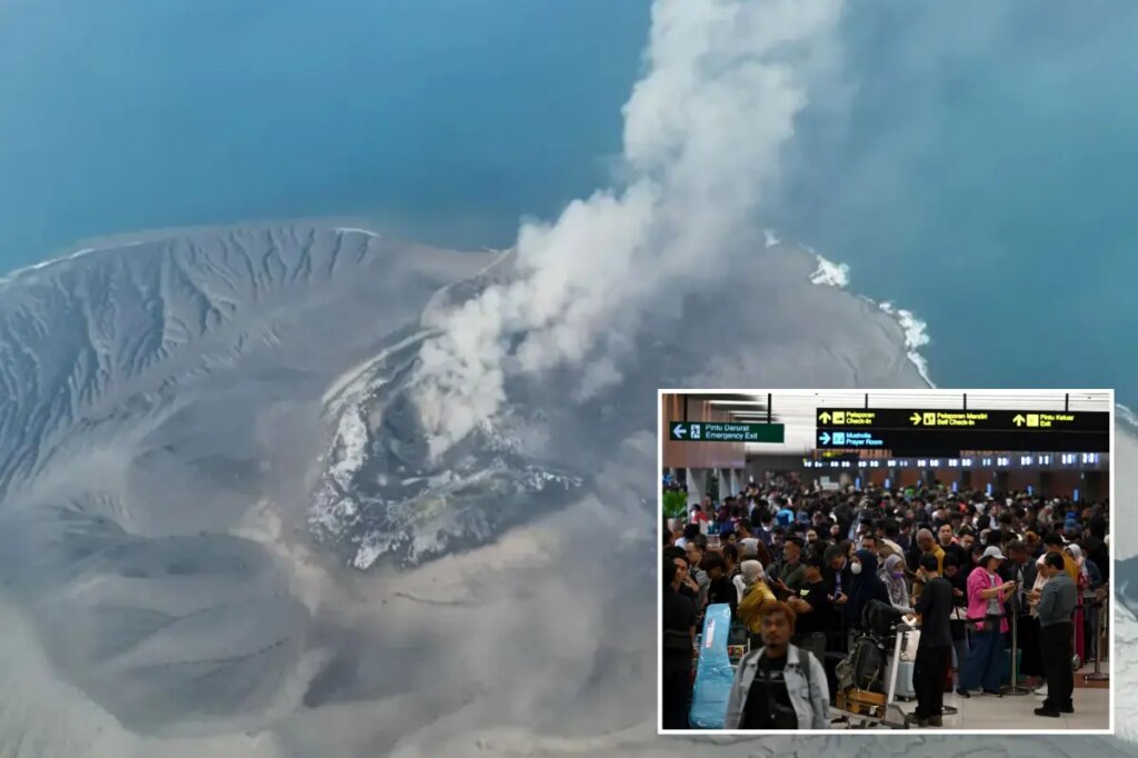 Indonesia’s Anak Krakatau volcano erupts, canceling flights at Jakarta airport and others
