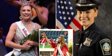 Miss America contestant reveals surprising day job as Massachusetts police officer