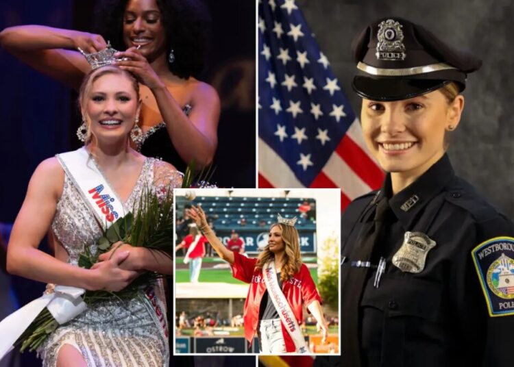 Miss America contestant reveals surprising day job as Massachusetts police officer