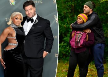 Phaedra Parks and ‘Traitors’ co-star Chris ‘CT’ Tamburello make red carpet debut at Creative Arts Emmys 2026