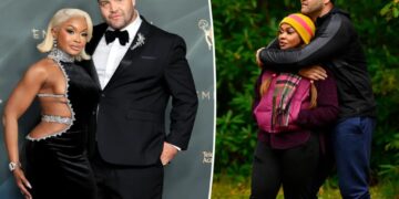 Phaedra Parks and ‘Traitors’ co-star Chris ‘CT’ Tamburello make red carpet debut at Creative Arts Emmys 2026