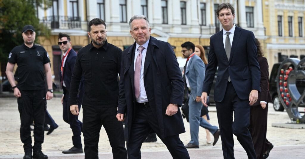 Trump Envoys Make First Visit to Kyiv