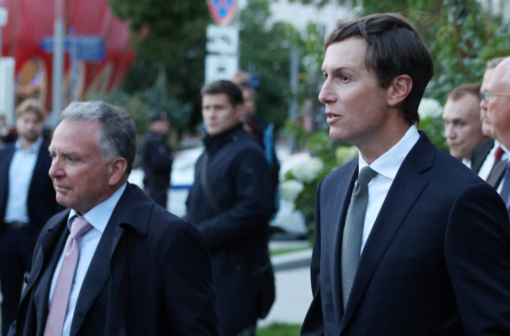 U.S. envoys in Kyiv for Russia-Ukraine peace talks after meeting with Putin