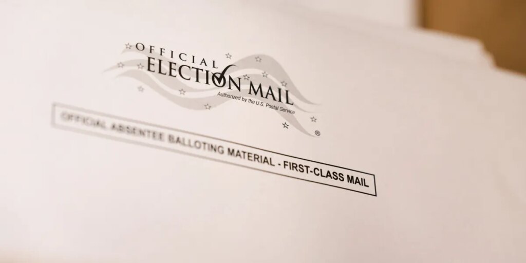 As the first mail-in ballots of the midterm election start going out, Trump asks the Supreme Court a third time to limit them