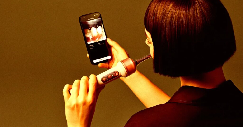 Dyson’s New AI Toothbrush Conducts Video Surveillance on the Inside of Your Mouth