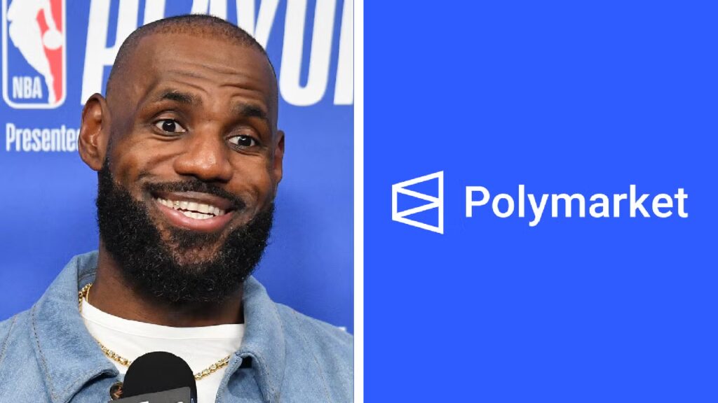 LeBron James Unveils Polymarket Partnership, Becoming Latest Celebrity Face for Prediction Markets