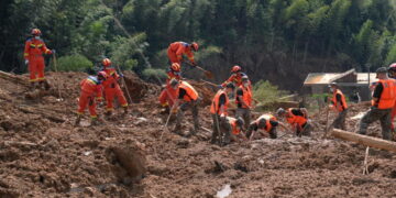 Mudslide death toll in China rises to 3 after heavy rain from Typhoon Saudel