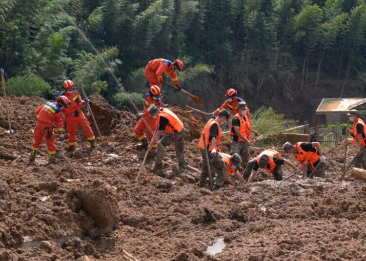 Mudslide death toll in China rises to 3 after heavy rain from Typhoon Saudel