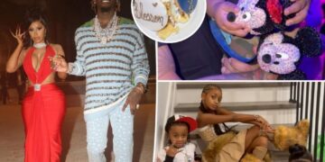 Cardi B and ex Offset reunite amid contentious divorce to celebrate son and daughter’s birthdays
