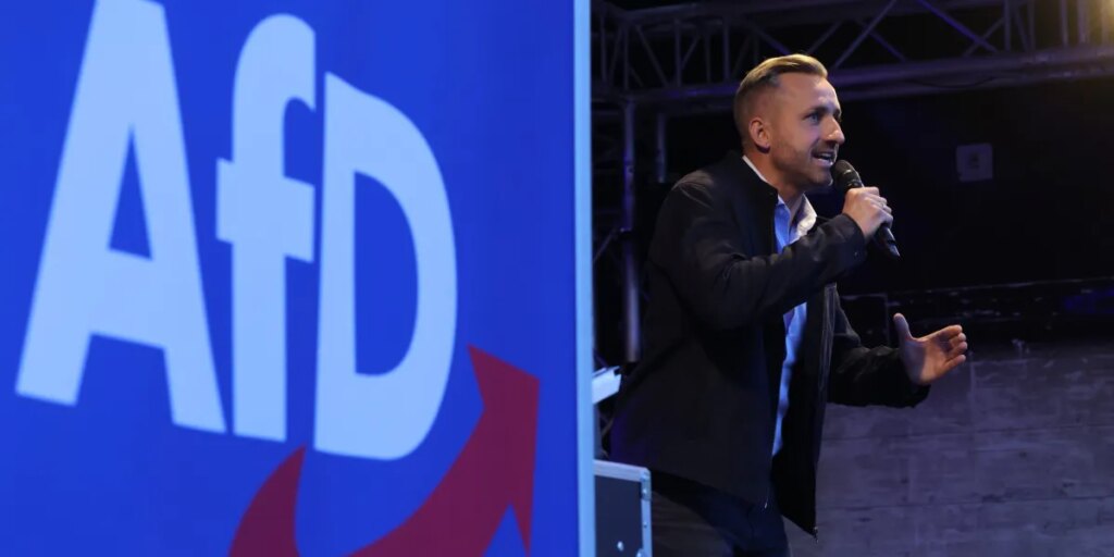 Alternative for Germany party set for regional election triumph and could form the country’s first far-right state government since World War II