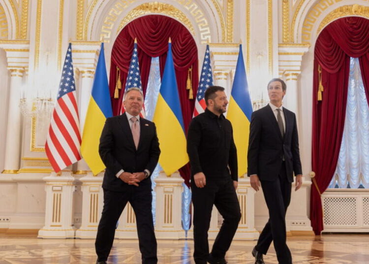 U.S. envoys Witkoff and Kushner hold talks in Ukraine after meeting with Putin