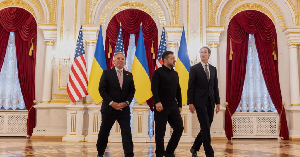 U.S. envoys Witkoff and Kushner hold talks in Ukraine after meeting with Putin