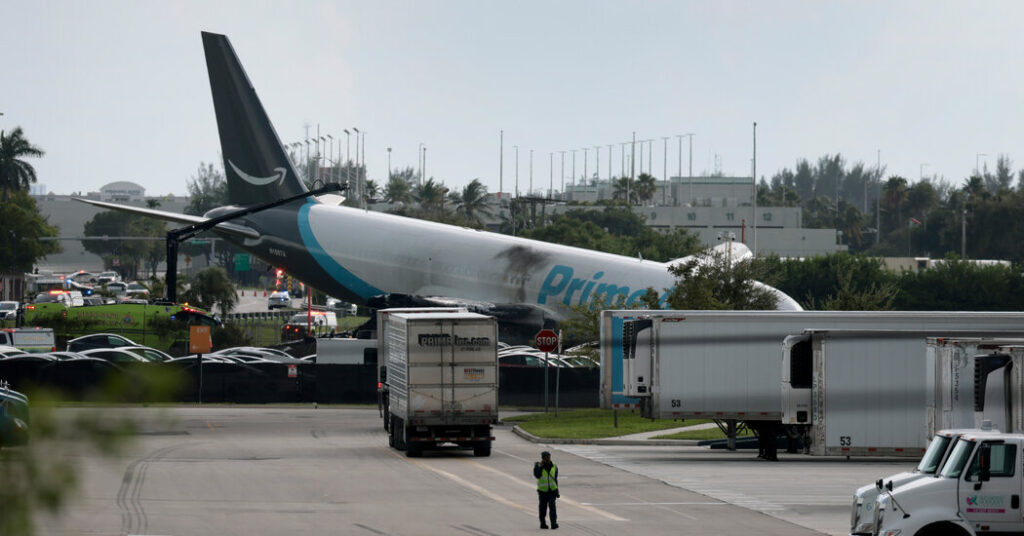 Cargo Plane Overruns Runway at Miami Airport, Killing 5
