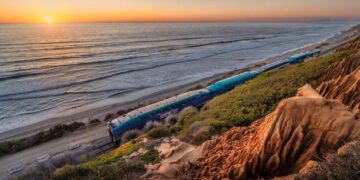 Metrolink Pacific Surfliner railroad in San Clemente closes as intense weather crashes coast
