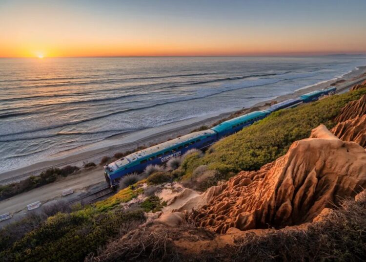 Metrolink Pacific Surfliner railroad in San Clemente closes as intense weather crashes coast