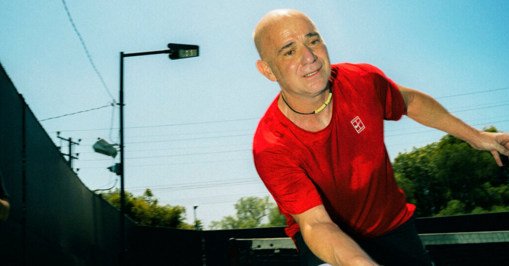 Andre Agassi Hated Tennis. Can He Have More Fun Playing Pickleball?