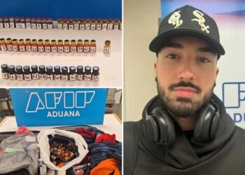 Former Missouri high school valedictorian busted with stash of party drug ‘poppers’ in Argentina — in what could be largest seizure ever