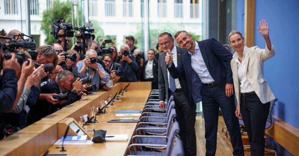After Victory in German State, Far Right Needs Help to Take Power