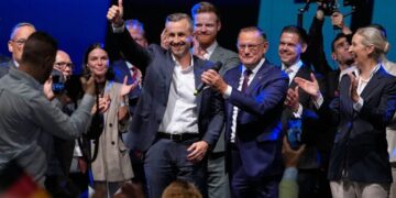 A German politician with a MAGA touch lifts his nationalist party to victory