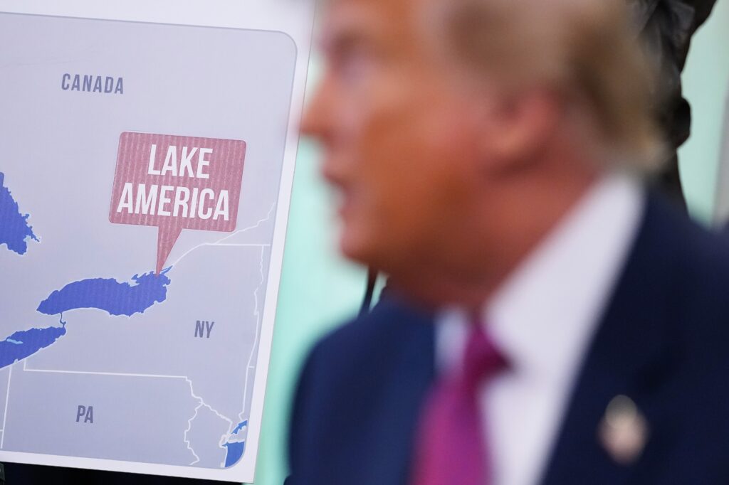 Trump suggests renaming New Mexico amid torrent of online memes and taunts