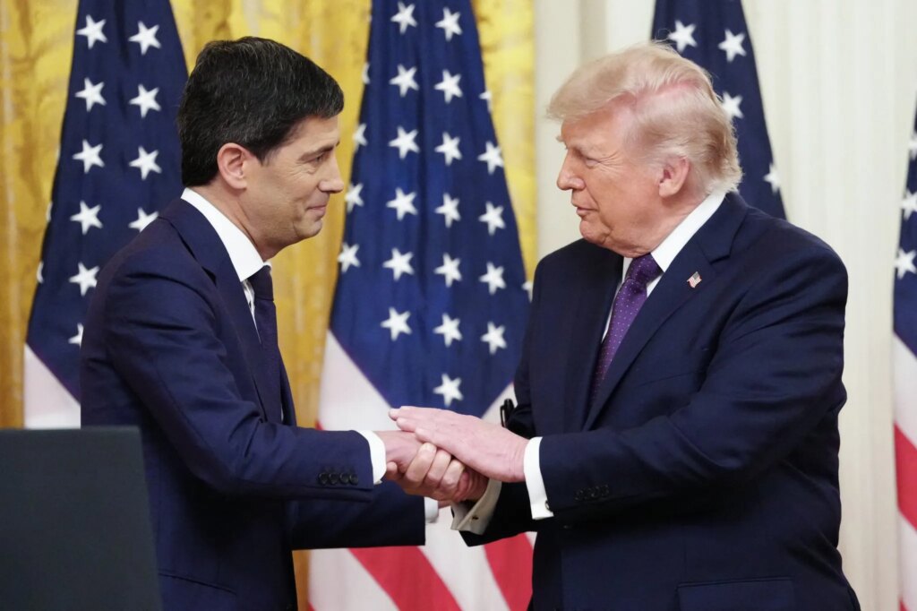 As Wall Street shifts expectations towards a Fed rate hike, the White House turns up the pressure on Warsh’s central bank