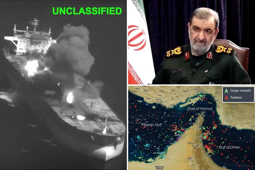 Iran says it plans to create new ‘restricted zone’ near Strait of Hormuz — as it desperately tries to control chokepoint