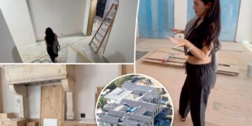 Kylie Jenner gives tour of ‘dream house’ in the making 6 years after buying $15M property