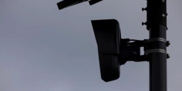 Man Arrested After Allegedly Shooting Flaming Projectile at Flock Cameras, Melting Them Into Slag