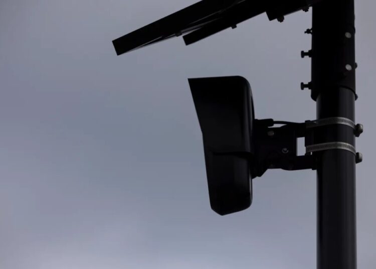 Man Arrested After Allegedly Shooting Flaming Projectile at Flock Cameras, Melting Them Into Slag