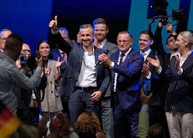 German nationalists’ big win sounds alarm for mainstream politicians in Europe
