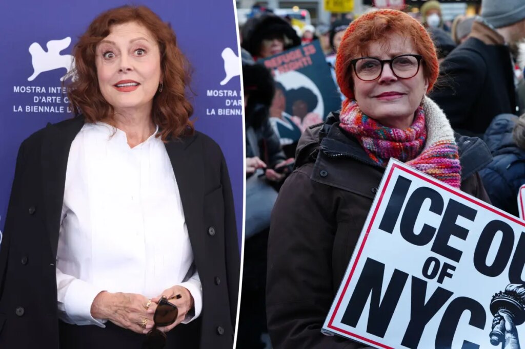 Susan Sarandon claims she’s had ‘movies taken away recently’ over political beliefs