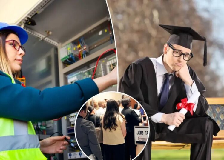 US job market is booming in a historic way — for people with no college degrees