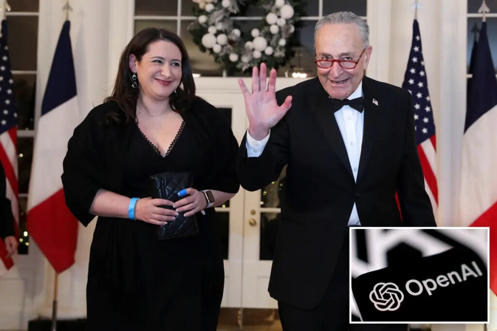 OpenAI hires Chuck Schumer’s daughter as Big Tech cozies up to Democrats ahead of midterms: report
