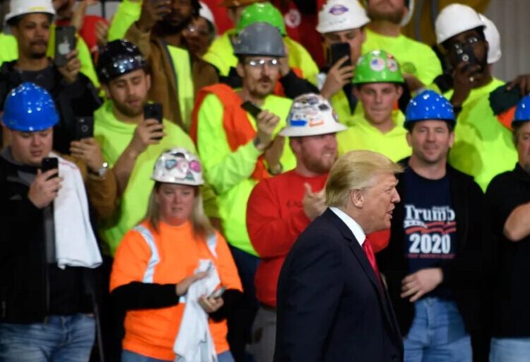 Trump braces for midterms, crucial union vote as Labor Day shows 75,000 lost manufacturing jobs