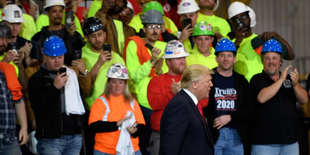 Trump braces for midterms, crucial union vote as Labor Day shows 75,000 lost manufacturing jobs