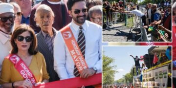 Mamdani, Hochul march in NYC’s West Indian Day Parade as revelers whine about beefed-up security