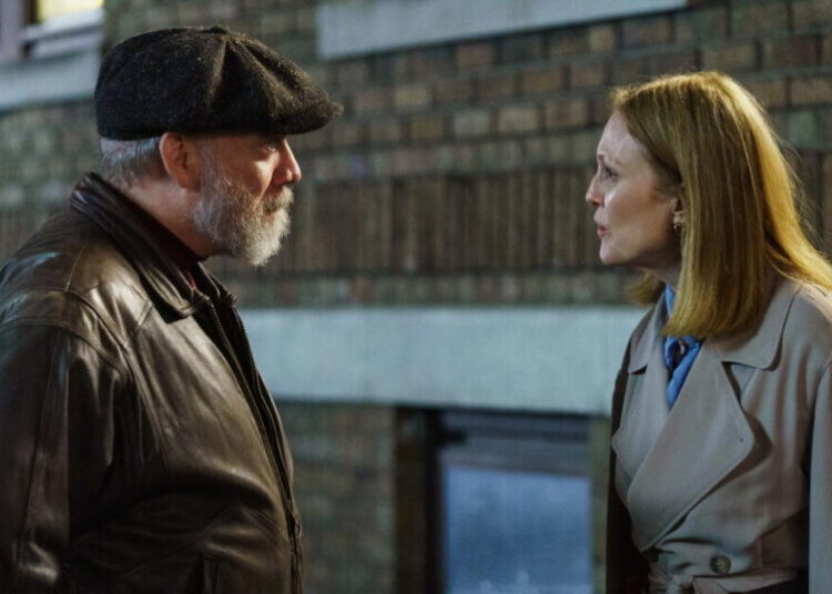 Julianne Moore and Paul Giamatti talk about the funniest scene you’ll see in a movie this year