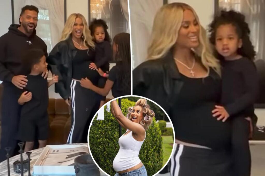 Ciara and Russell Wilson share adorable video sharing pregnancy news with kids: ‘Best moment of all’