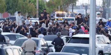 LAPD arrest 69 people, impound 200 cars at illegal street gathering in Harbor Gateway