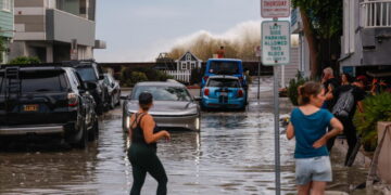 Dozens of homes evacuated in Long Beach due to storm damage, high surf