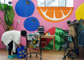To Avoid Waste, This Food Pantry Recast Itself to Look Like Trader Joe’s