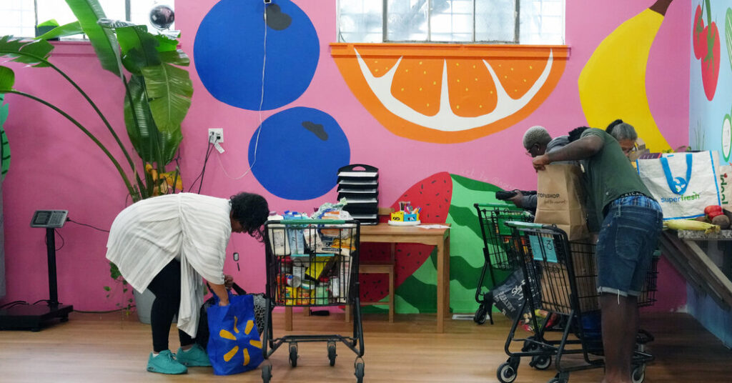 To Avoid Waste, This Food Pantry Recast Itself to Look Like Trader Joe’s